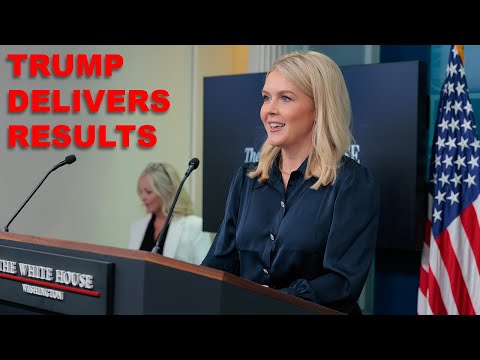 Trump’s Economic Boom, Global Peace Deals, and White House Expansion | Karoline Leavitt Briefing