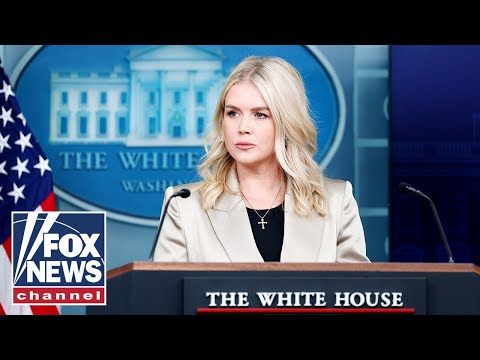Karoline Leavitt briefs on efforts to reopen government after 'Democrat shutdown'
