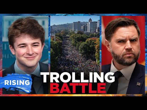 Harry Sisson FEUDS With Vance After Trump TROLLS 'No Kings' Protesters With AI Video | RISING