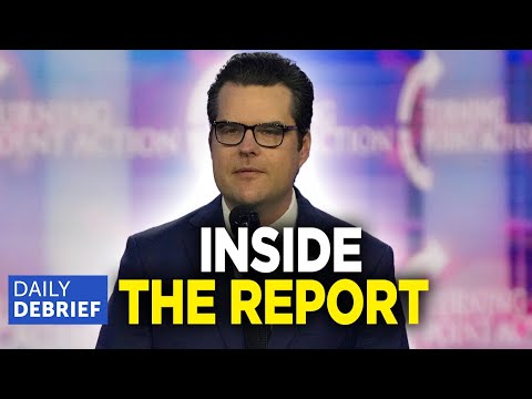 Gaetz Ethics Report Finds 'Substantial Evidence' of Statutory Rape, Drug Use And Law Violations