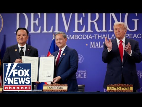 BREAKING: Trump oversees signing of Thailand-Cambodia peace deal