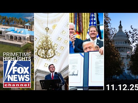 Fox News Highlights – November 12th, 2025