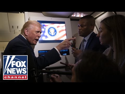 Trump SCOLDS reporter's questions to Saudi crown prince