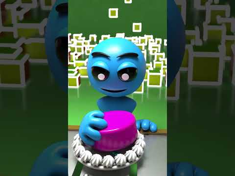 Geometry Dash Water on the Hill VS Rock on the Ground (cake surprise)