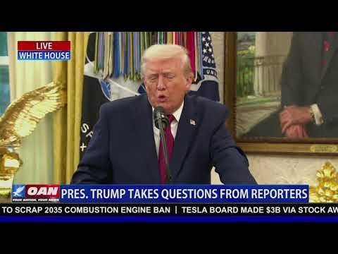 President Trump Participates in Mexican Border Defense Medal Presentation