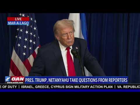 President Trump Holds Press Conference with Israel PM Netanyahu