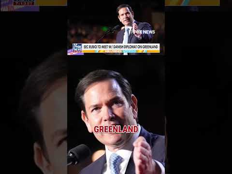 DETAILS: Rubio to meet with Danish diplomat on acquiring Greenland #foxnews #news #shorts