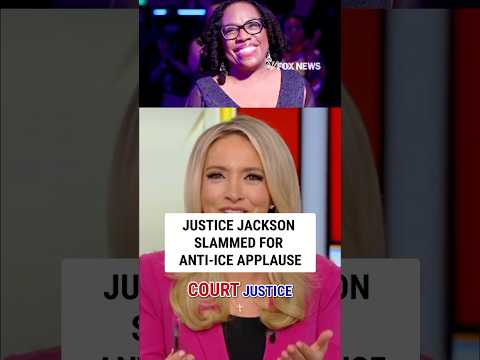 Justice Jackson SLAMMED for anti-ICE applause at Grammys #shorts