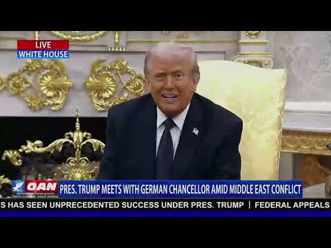 President Trump Meets with German Chancellor