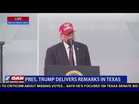 President Trump receives Energy Briefing and Delivers remarks