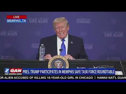 President Trump Participates in the Memphis Safe Task Force Roundtable