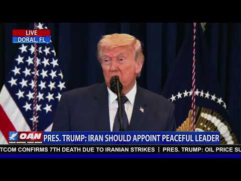 President Trump Holds Press Conference On Iran