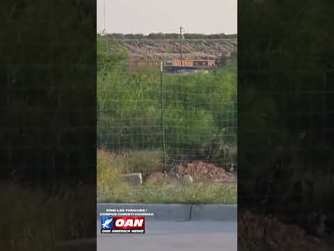 Footage shows a train yard in Texas, where 6 bodies were believed to be found in a boxcar