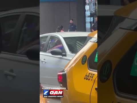 Woman allegedly stabbed two people in Times Square before confronting NYPD officers
