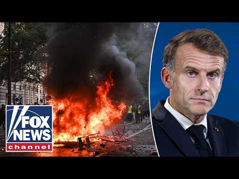 Macron vows CRACKDOWN on violent mobs as unrest spreads beyond France