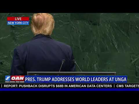 LIVE: PRES. TRUMP ADDRESSES WORLD LEADERS AT UNGA